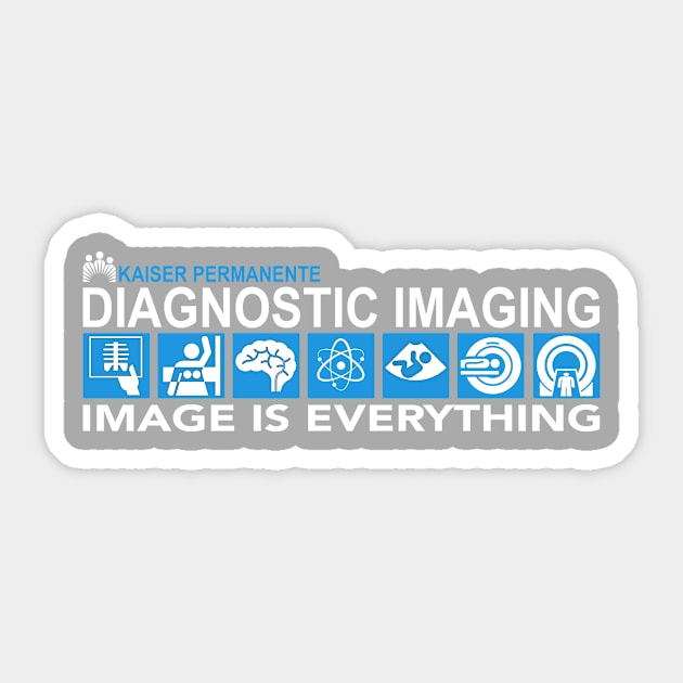 2015 Diagnostic Imaging Shirt Version 1.0 Sticker by sgarduno95